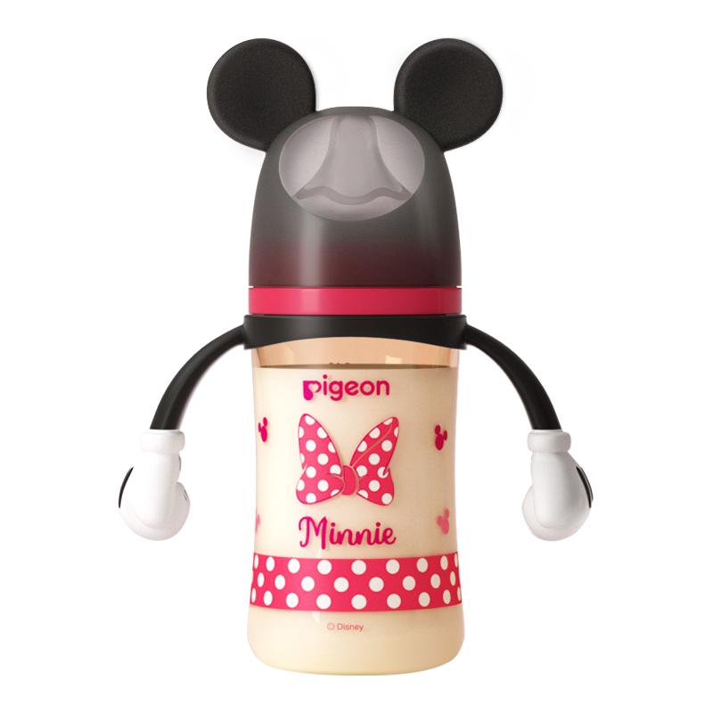 贝亲 自然实感第3代迪士尼系列 PPSU奶瓶 240ml 经典米妮 M 3月+ 65.6元（需用券