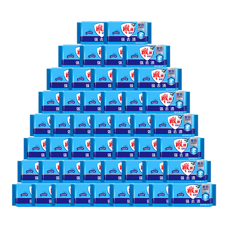 雕牌 超能皂 洁净芳香 226g*48块 整箱装 强去渍 易漂易清 125.49元(需领券)