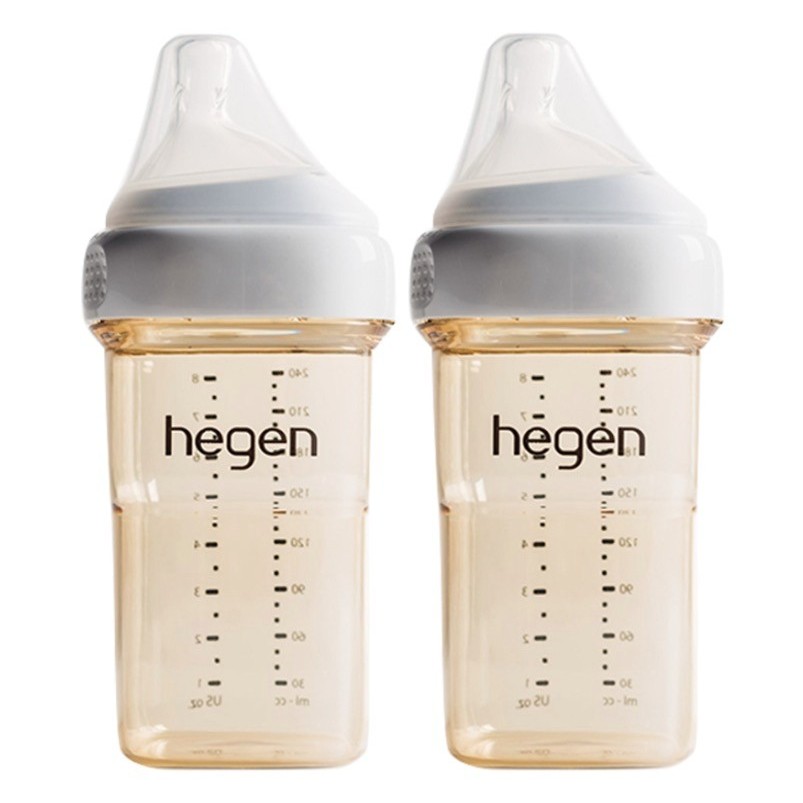 hegen PPSU奶瓶套装 2只装 240ml 3-6月 249.2元（需用券）