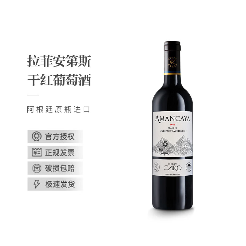 CHATEAU LAFITE ROTHSCHILD 拉菲古堡 拉菲（LAFITE）罗斯柴尔德安第斯干红葡萄酒 阿