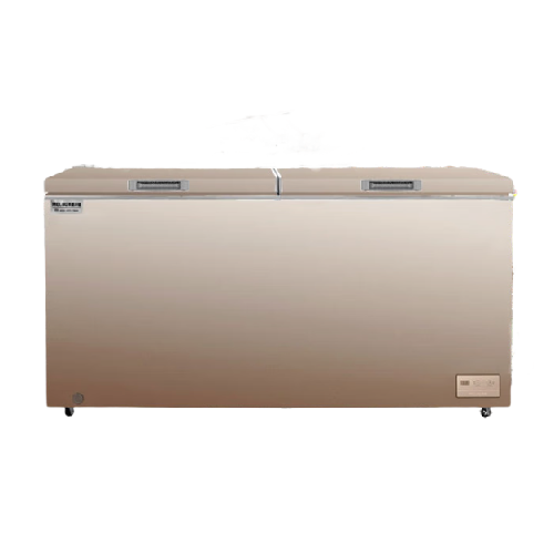 MELING 美菱 418升卧式冰柜 商用大冷冻柜 超低温冷柜电子温控 冷藏冷冻转换