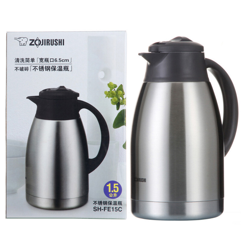 ZOJIRUSHI 象印 SH-FE15C 保温壶 1.5L 不锈钢色 82.14元（需用券）