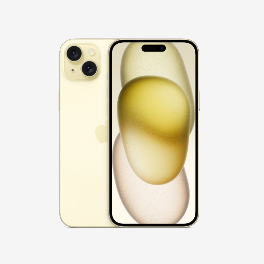 苹果 Apple iPhone 15 Plus 5G手机 128GB 黄色 4670元（需用券）