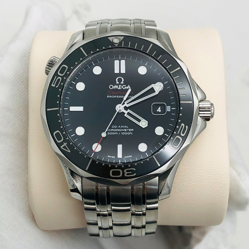 OMEGA 欧米茄 中古95新欧米茄海马系列男表 机械男生手表海马300运动 18660元（