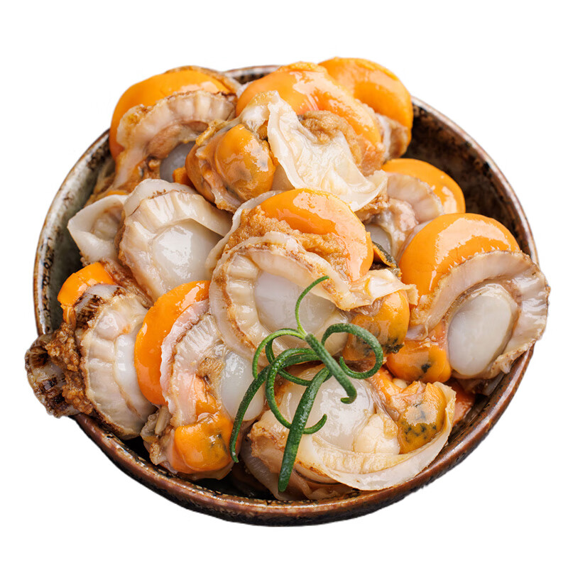 美加佳 大号带黄扇贝肉40-60粒/斤净重2斤火锅食材 中秋聚餐 45.9元 - 清风线报