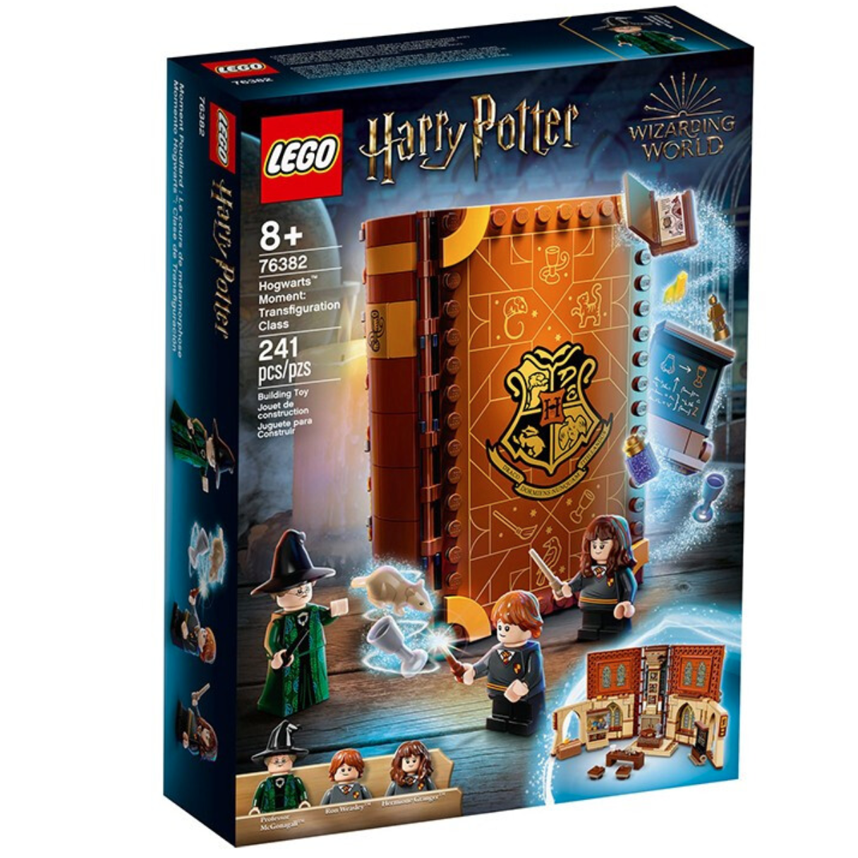 LEGO 乐高 Harry Potter哈利·波特系列 76382 霍格沃茨时刻：变形课 132.05元