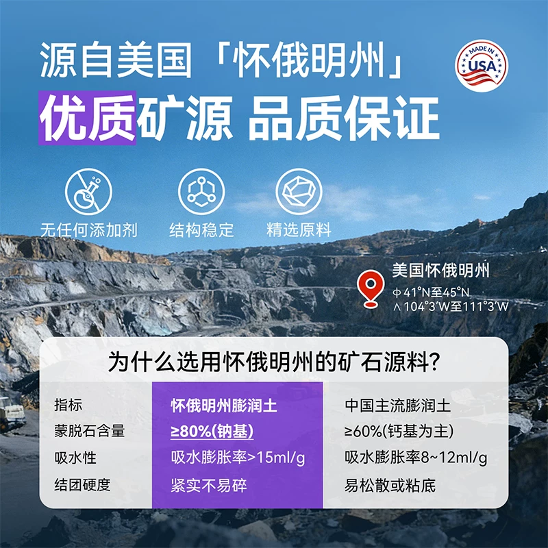 喵洁客 猫砂进口抑菌除臭低尘膨润土矿砂25磅 87.84元正文更低价75.07元 - 线报酷