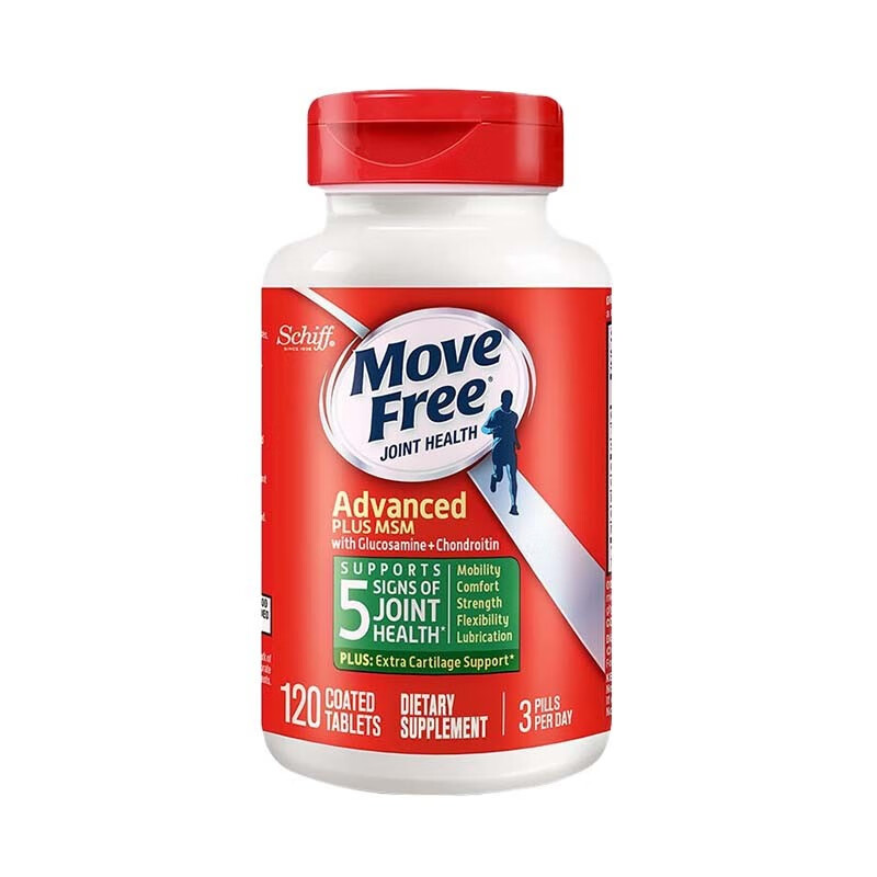 Move Free 益节 氨糖软骨素钙片 120粒 107.77元