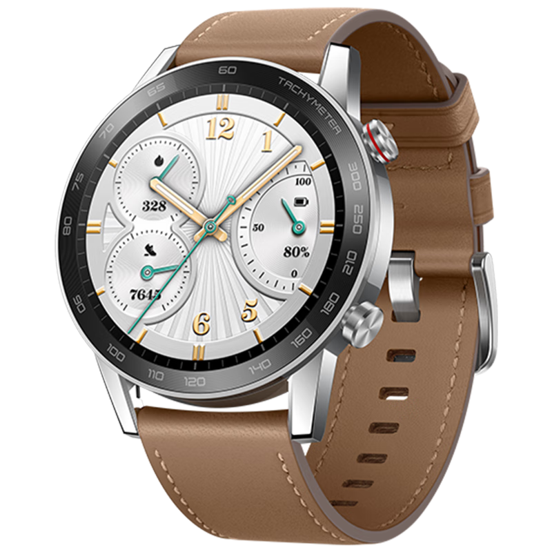 再降价、微信小程序：HONOR 荣耀 GS 3i 时尚版 智能手表 46mm （北斗、GPS、GLONA