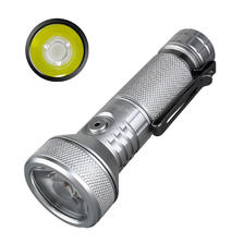 Sofirn IF22A索菲恩强光远射手电筒户外露营装备家用应急照明充电灯 银色IF22A 
