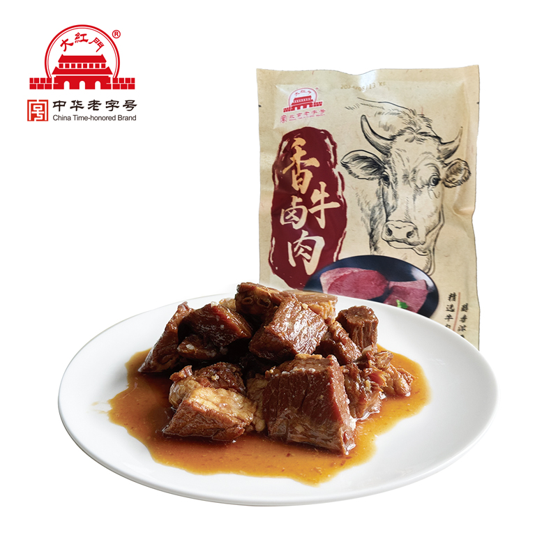 大红门 酱香牛肉 140g*2袋 （买一送一） 15.9元（需用券）