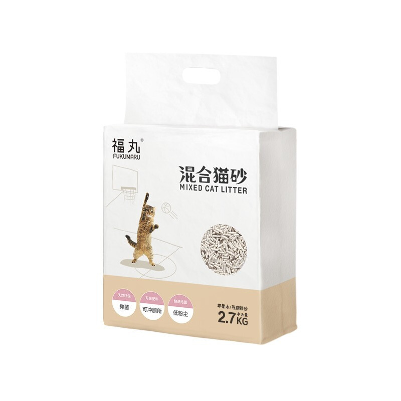 88VIP：FUKUMARU 福丸 混合猫砂 2.7kg 23.65元