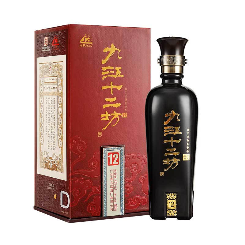 九江双蒸 九江十二坊 40%vol 豉香型白酒 480ml 礼盒装 163元