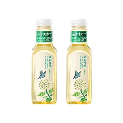 东方树叶茉莉花茶500ml*2瓶 4.99元（需领券）