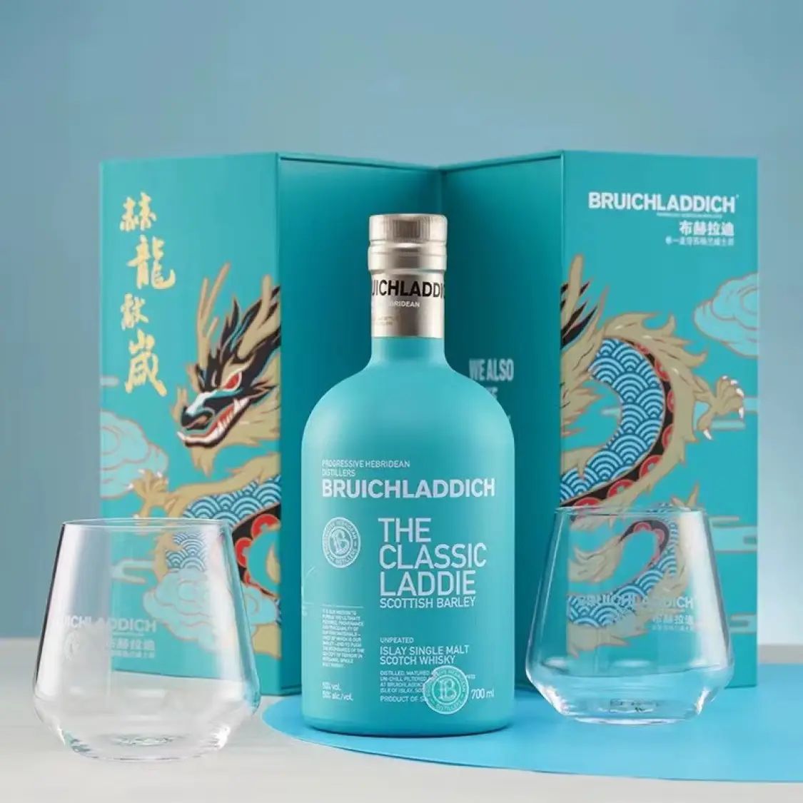 布赫拉迪 BRUICHLADDICH 经典单一麦芽 苏格兰威士忌 50%vol 700ml 305元（需用券）