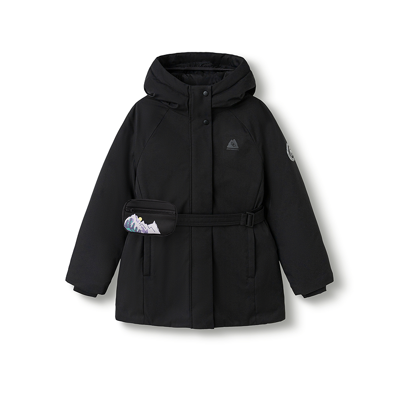 巴拉巴拉 儿童女童连帽童装2025冬新款防护潮 683元（需用券）