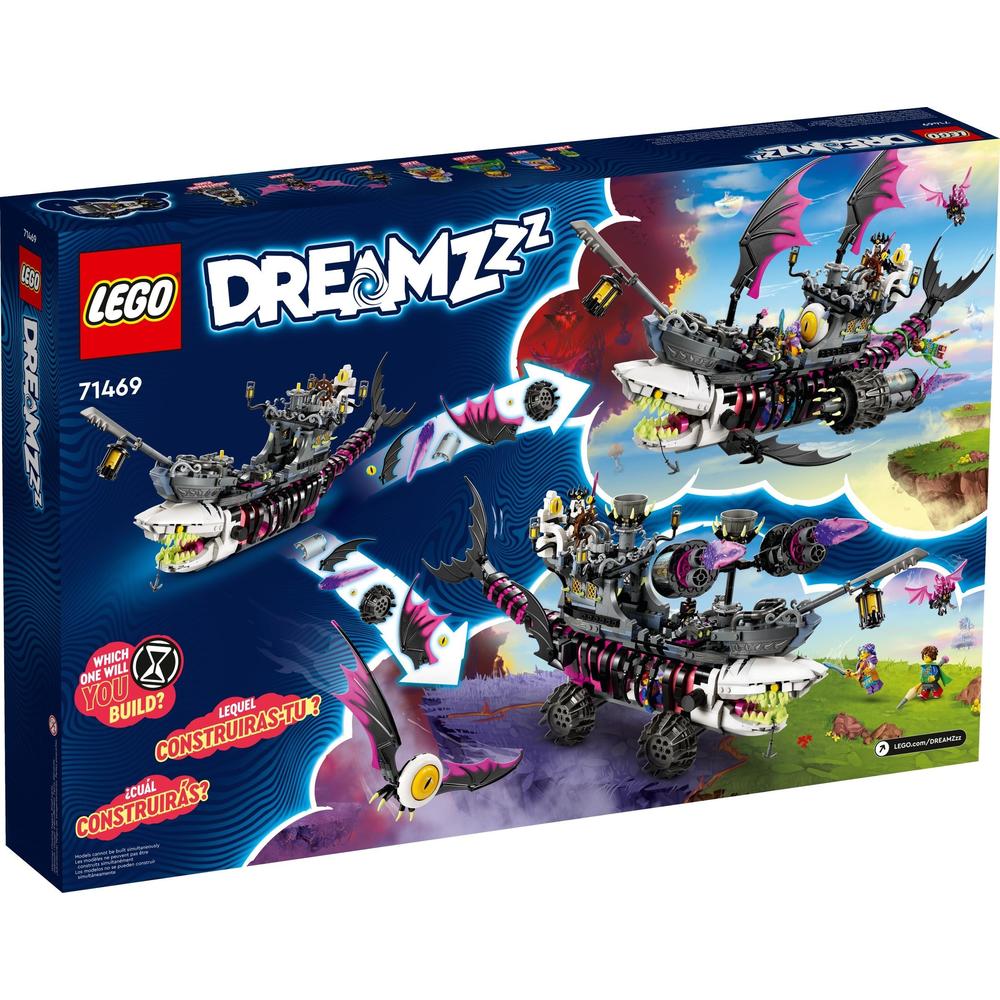 京东百亿补贴：LEGO 乐高 梦境城猎人DREAMZzz系列 71469 梦魇鲨鱼船 674元