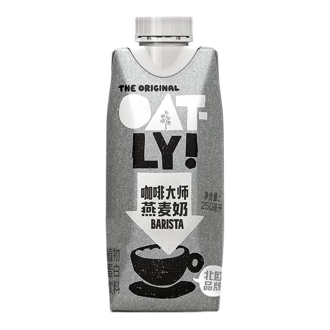 OATLY 噢麦力 咖啡大师燕麦奶瓶装植物蛋白谷物饮料 250ml*6 21.9元