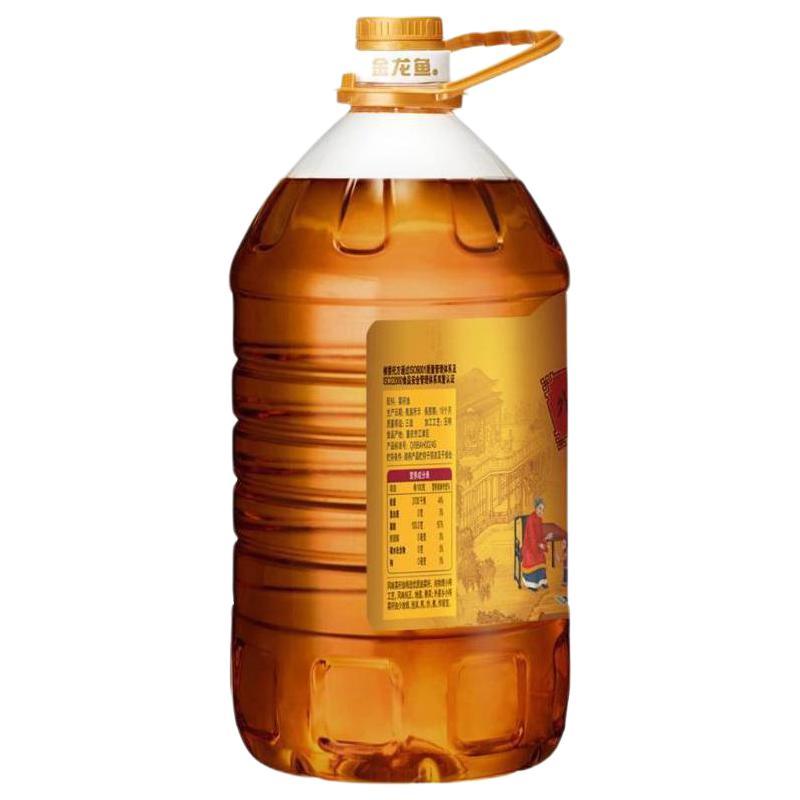 88VIP：金龙鱼 外婆乡小榨菜籽油菜油6.28L/桶非转压榨 94.1元