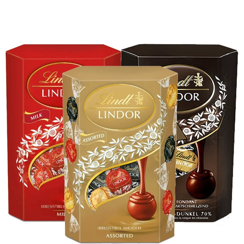 Lindt瑞士莲软心牛奶黑巧克力分享装200g 券后42元