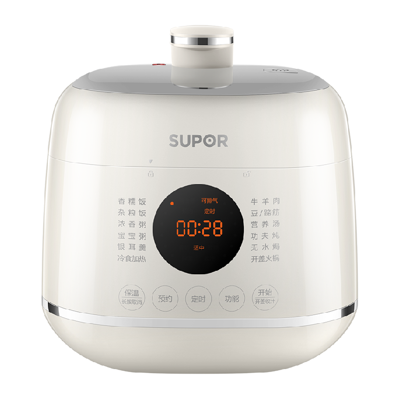 SUPOR 苏泊尔 一人食系列 SY-25FC8027 电压力锅 2.5L 米黄色 ￥265.05