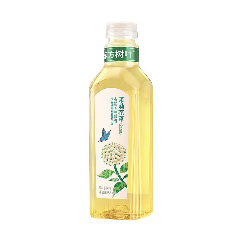 农夫山泉 东方树叶 茉莉花茶900ml*1瓶 4.34元（需用券）