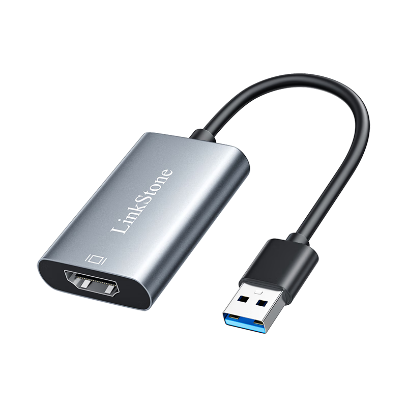 连拓 USB3.0转HDMI转换器连接线 54.53元