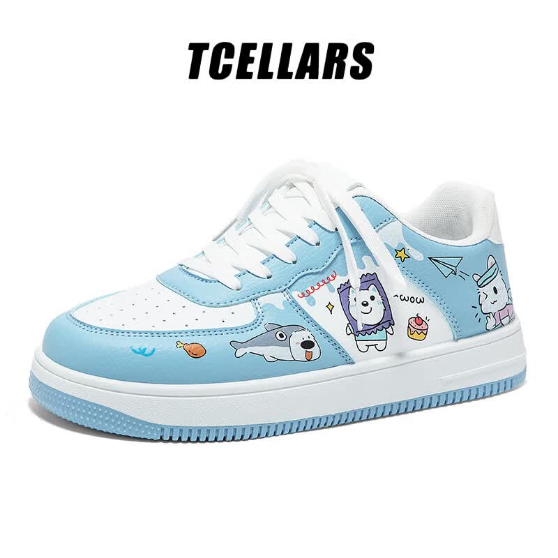 Tcellars 京东直采 全新正品 2026新款动漫涂鸦板鞋休闲鞋 49元