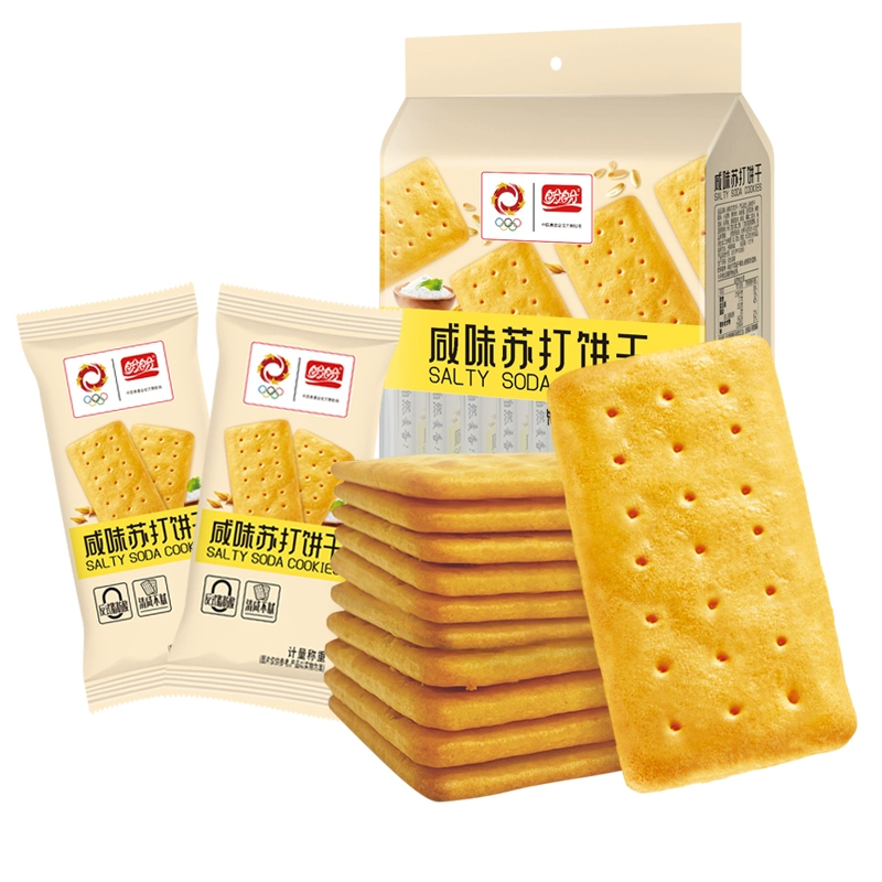 返6 盼盼咸味苏打饼干450g 券后11.9元