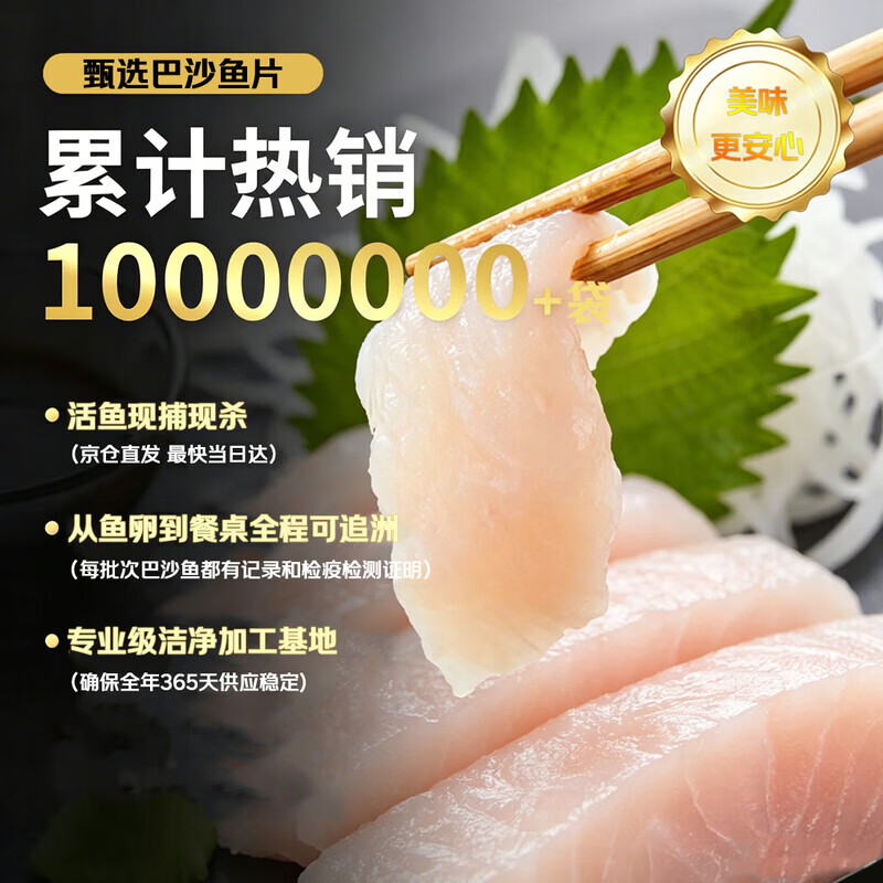 湄公大厨 巴沙鱼片250g*5袋 24.95元 - 线报酷