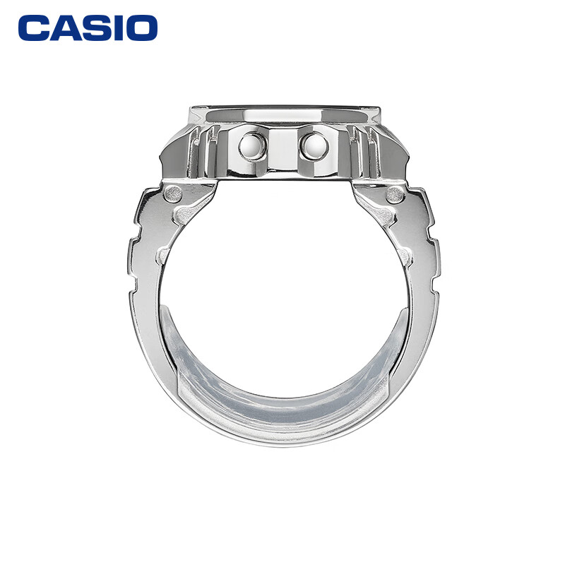 CASIO 50周年纪念款 戒指手表礼盒 液晶显示LED照明 CRW-001-1PR 980元