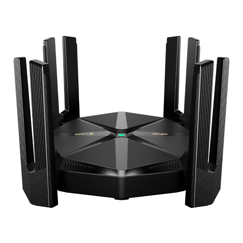 Ruijie 锐捷 天蝎X60new 双频6000M 家用千兆Mesh无线路由器 Wi-Fi 6 黑色 279元包邮