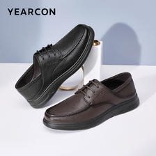 20点开始：YEARCON 意尔康 2024春新款中年爸爸商务休闲鞋 189.9元包邮