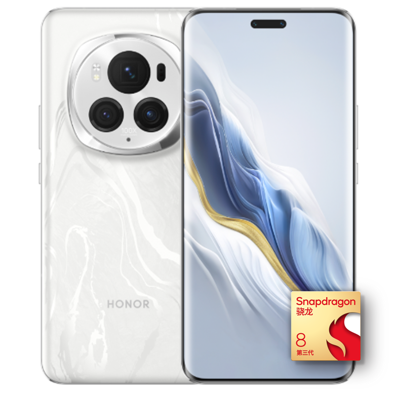 荣耀 HONOR Magic6 Pro 5G手机 12GB+256GB 祁连雪 骁龙8Gen3 3976.01元（需用券）