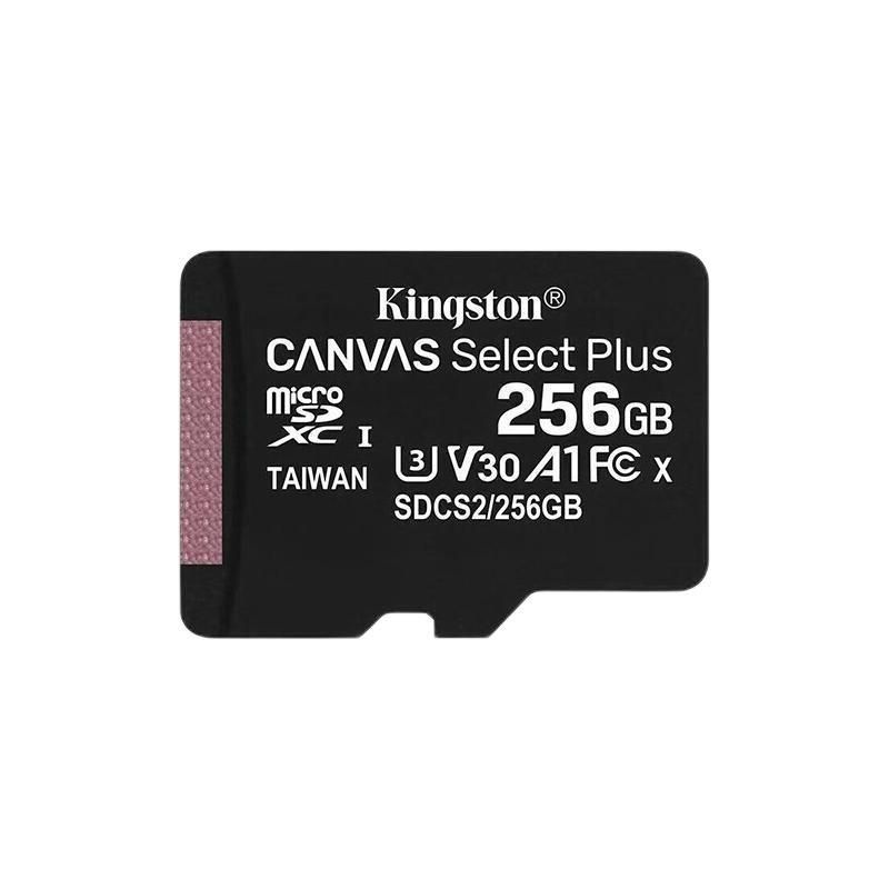 Kingston 金士顿 SDCS2系列 Micro-SD存储卡 256GB（UHS-I、V30、U3、A1） 139元