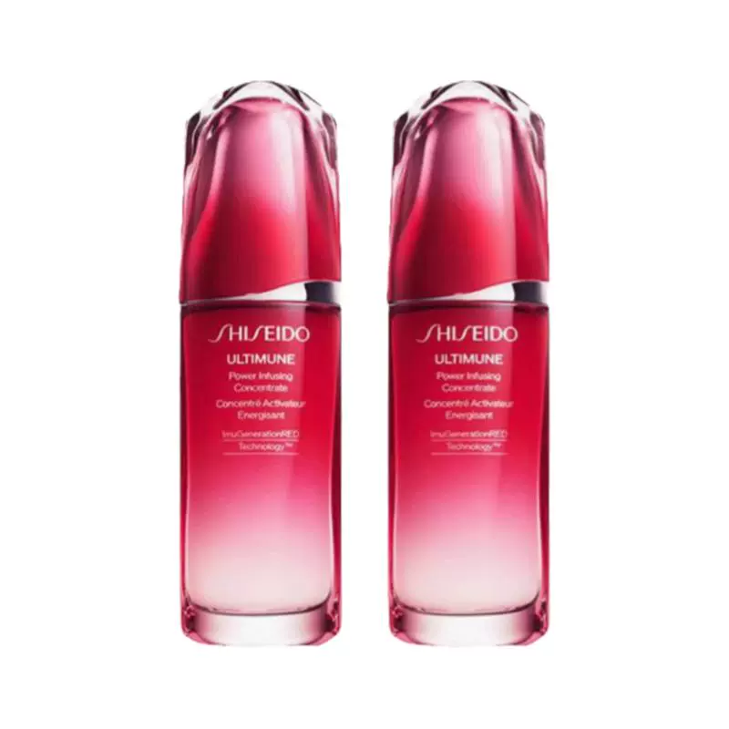 SHISEIDO 资生堂 红腰子红研肌活精华露补水保湿75ml*2护肤肌底液 ￥386