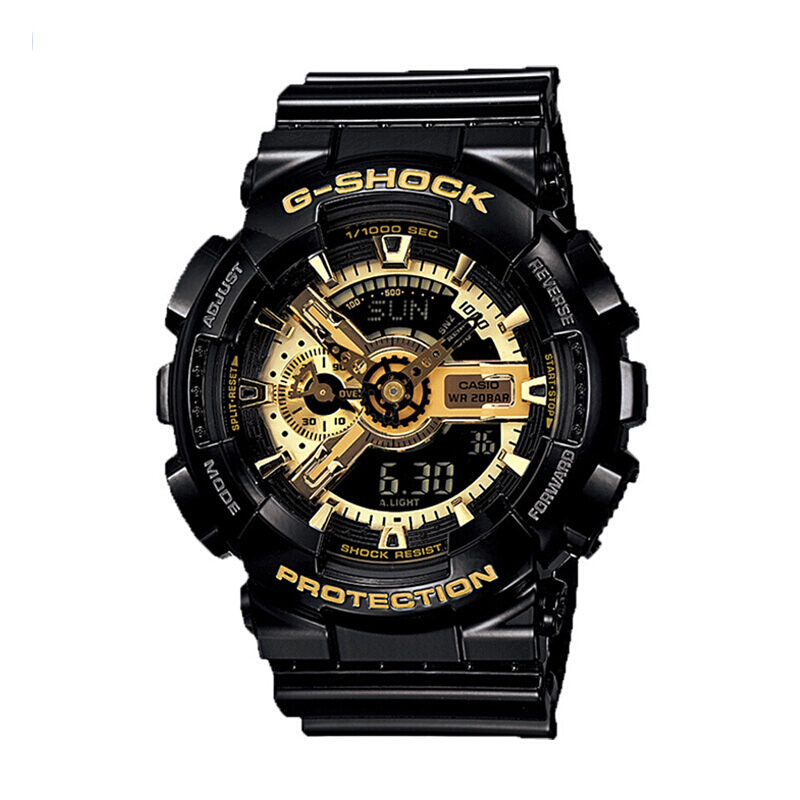 CASIO 卡西欧 G-SHOCK系列 51.2毫米石英腕表 GA-110GB-1A 1130元（需用券）