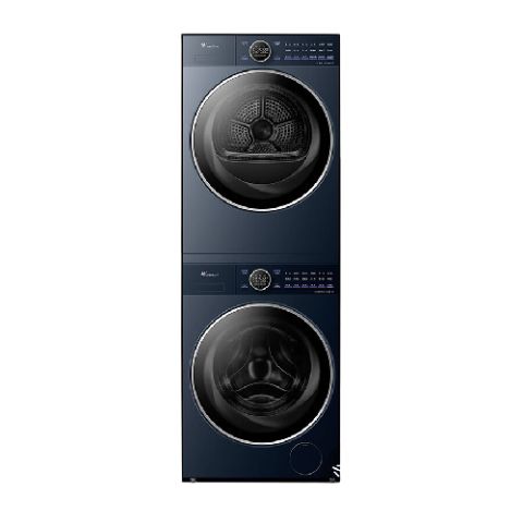 小天鹅 小乌梅2.0系列 TG10VE60+TH10VE60 热泵式洗烘套装 蓝色 7154元