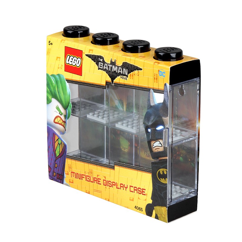 LEGO 乐高 人仔展示盒-8格款（蝙蝠侠主题）-黑色 40651735 85元