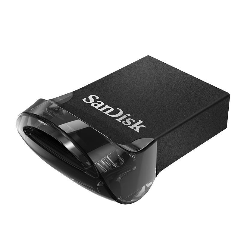 闪迪 至尊高速系列 CZ430 酷豆 USB 3.1 U盘 黑色 128GB USB-A 146.9元