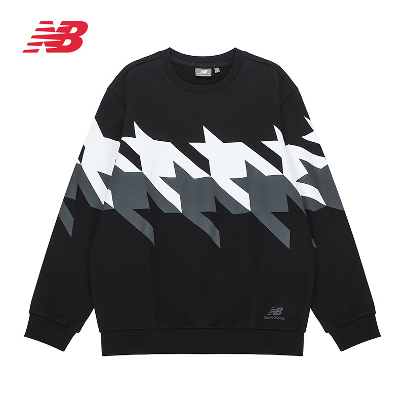 new balance NB男款卫衣5CC37253-BK ￥109