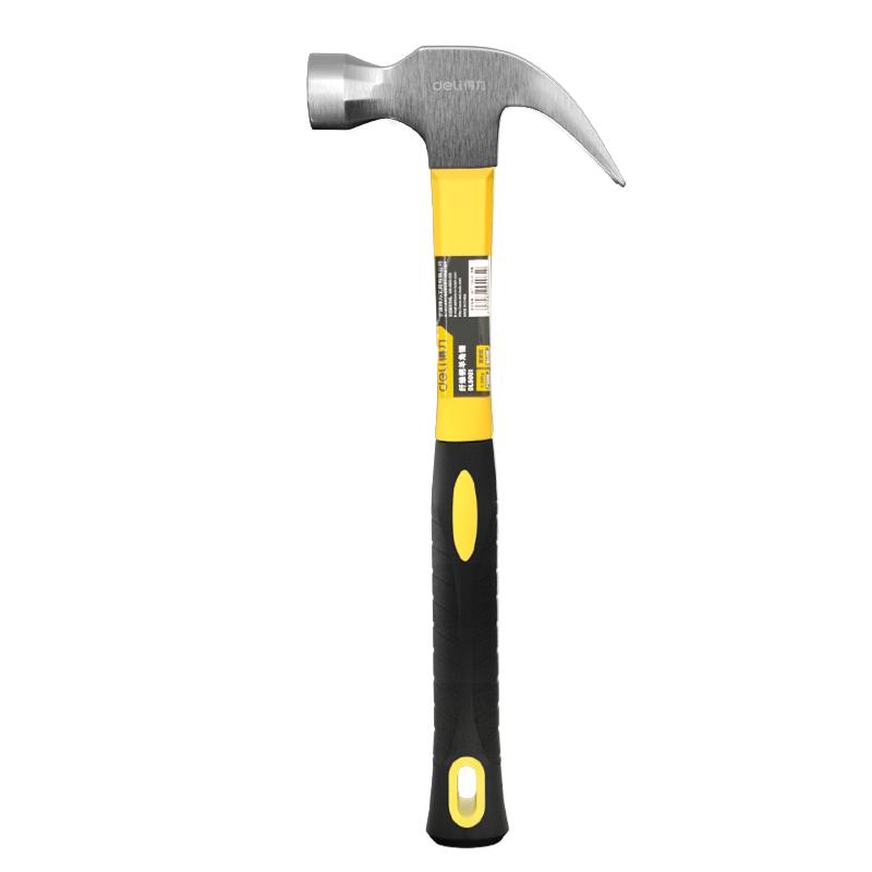 得力 DL5001 纤维柄羊角锤 0.25kg 25元