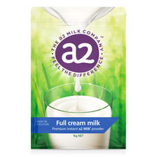 a2 艾尔 新西兰进口成人青少年高钙高蛋白全脂奶粉1kg 64.08元（需用券）