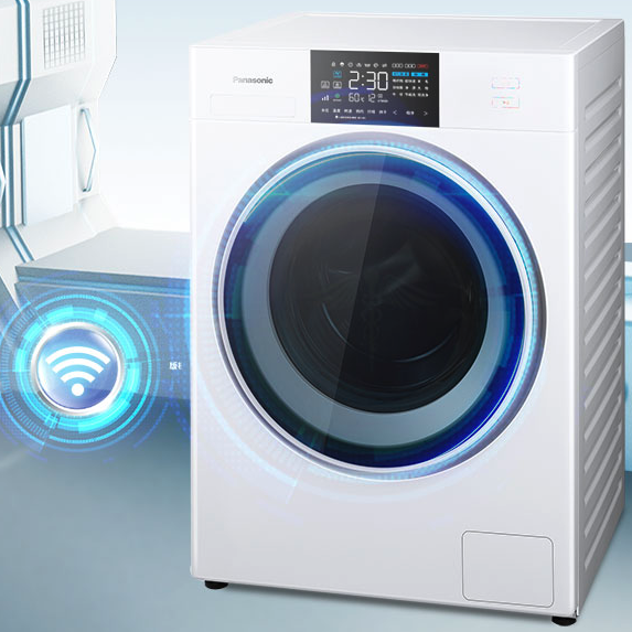 Panasonic 松下 XQG100-NA5D 滚筒洗衣机 10kg 白色 3399元（需用券）