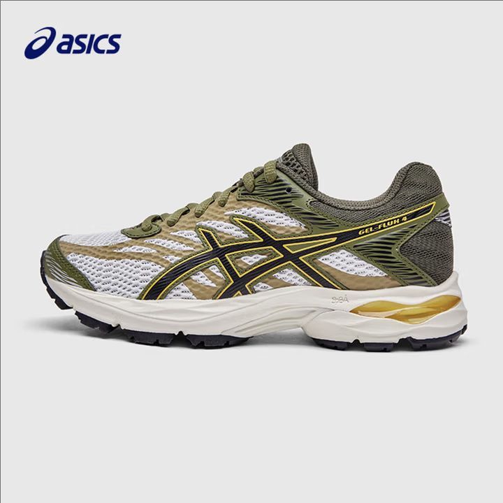 ASICS 亚瑟士 限时降价!轻便透气缓震跑步鞋 GEL-FLUX 4GS 3款可选! 288.99元(需用券)