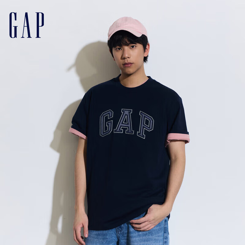 Gap 男士短袖T恤 892185 82元