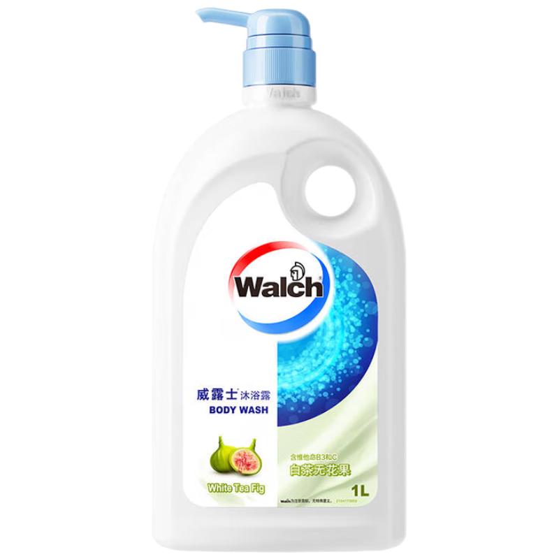 威露士 沐浴露 白茶无花果 1L 17.9元
