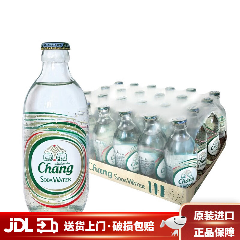 Chang 泰象 泰国原装进口 苏打水325ml*24瓶 37.78元（需用券）