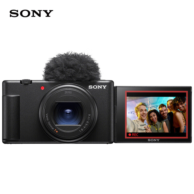 PLUS会员：SONY 索尼 ZV-1 II代 1英寸Vlog数码相机（6.9-17.6mm/F1.8-4） 4897.01元包邮