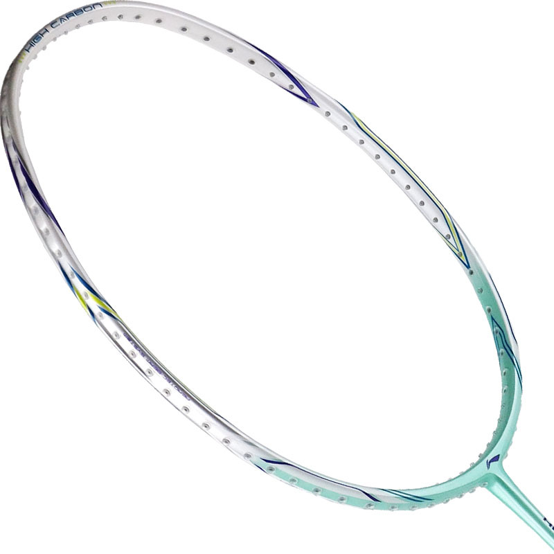 lining李宁初中级进阶全碳素羽毛球拍单拍hc1900青色已穿线2646元